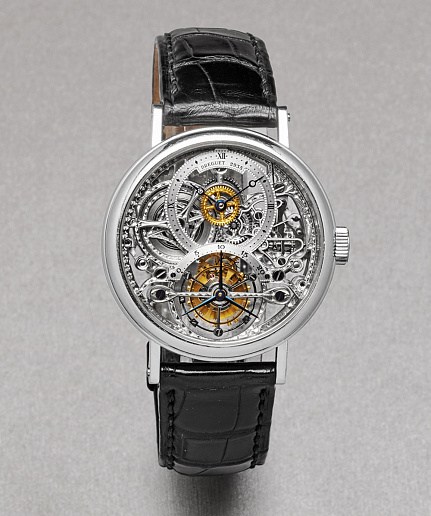 Classique Skeleton Tourbillon in Platinum