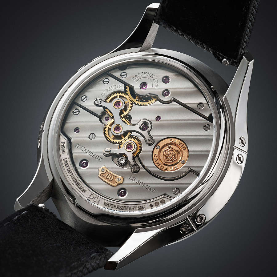 DC1 in Platinum with Onyx Dial and Opal Subdial ''L'Art du Tourbillon''