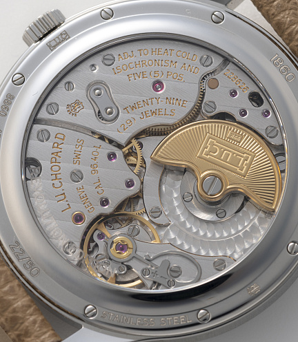 L.U.C. 1860 in Stainless Steel with Salmon Dial Revolution Edition