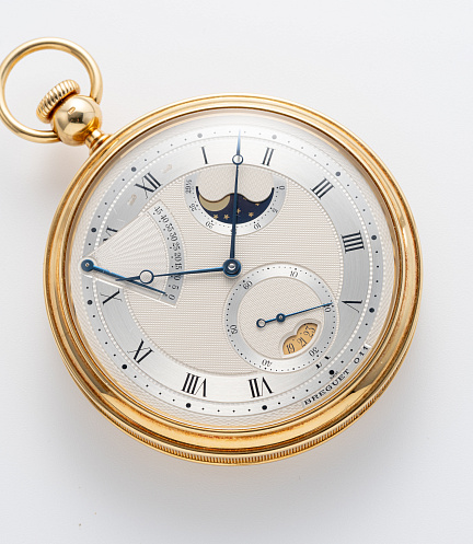 Souscription Set: Perpetual Calendar Minute Repeater and Pocket Watch in Yellow Gold