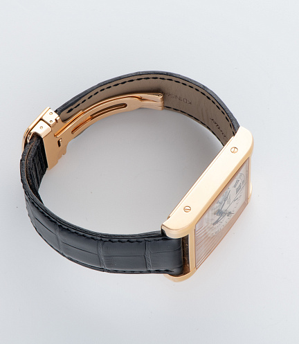 Tank Chronogrpah Monopusher in Rose Gold limited to 100 pieces