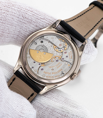 Perpetual Calendar in White Gold