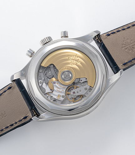 Annual Calendar Chronograph in Platinum