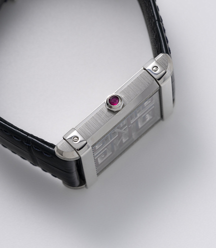 Tank Chinoise Skeleton in Platinum