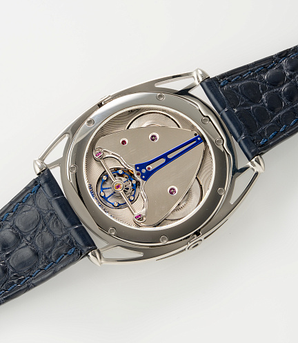 DB28XS Starry Seas in Titanium with Blue Guilloche Sky Dial