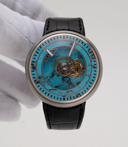 KS 05 Turquoise Tourbillon Piece Unique