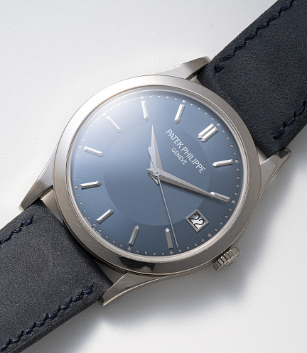 Calatrava in White Gold limited to 15 Pieces for Sommazi