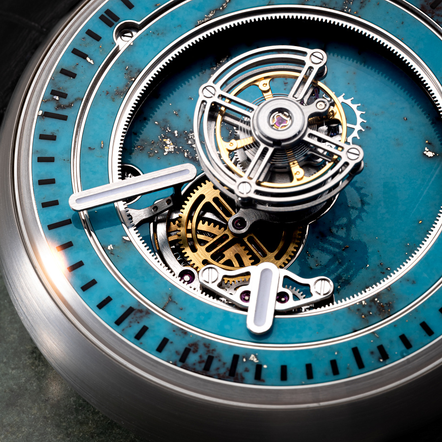 KS 05 Turquoise Tourbillon Piece Unique