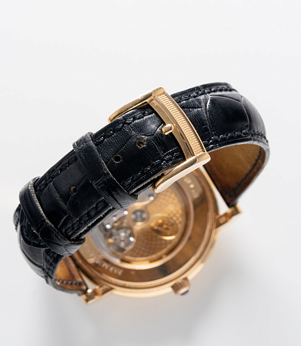 Toric in Rose Gold with Black Dial