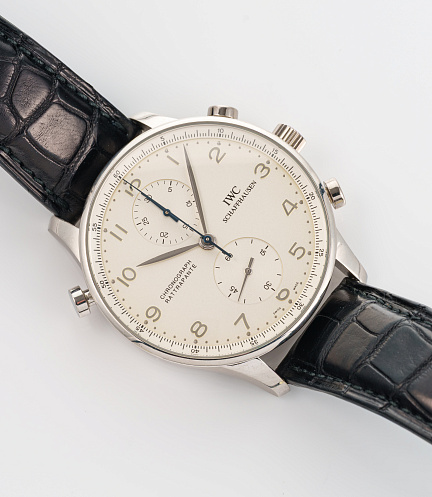 Portugieser Chronograph Rattrapante in Platinum "The Last IWC Built in the 20th Century"