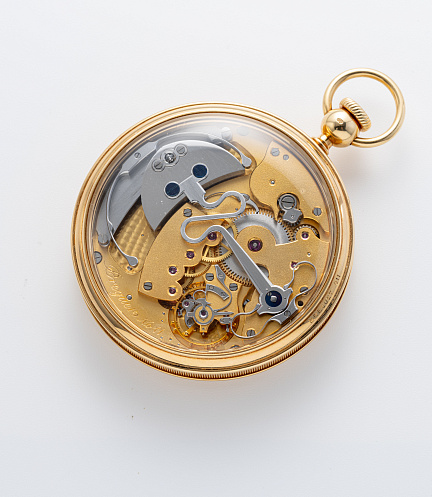 Souscription Set: Perpetual Calendar Minute Repeater and Pocket Watch in Yellow Gold