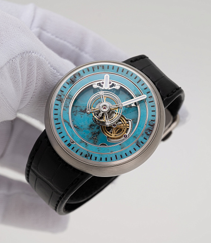 KS 05 Turquoise Tourbillon Piece Unique