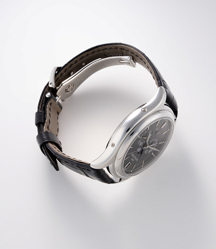 Annual Calendar Moonphase in White Gold