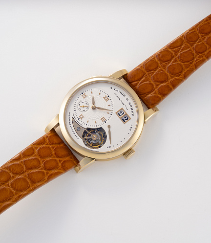 Lange 1 Tourbillon in Honey Gold