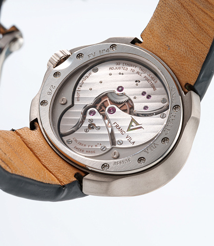 Cuatro Tourbillon Monopusher Chronograph in Stainless Steel