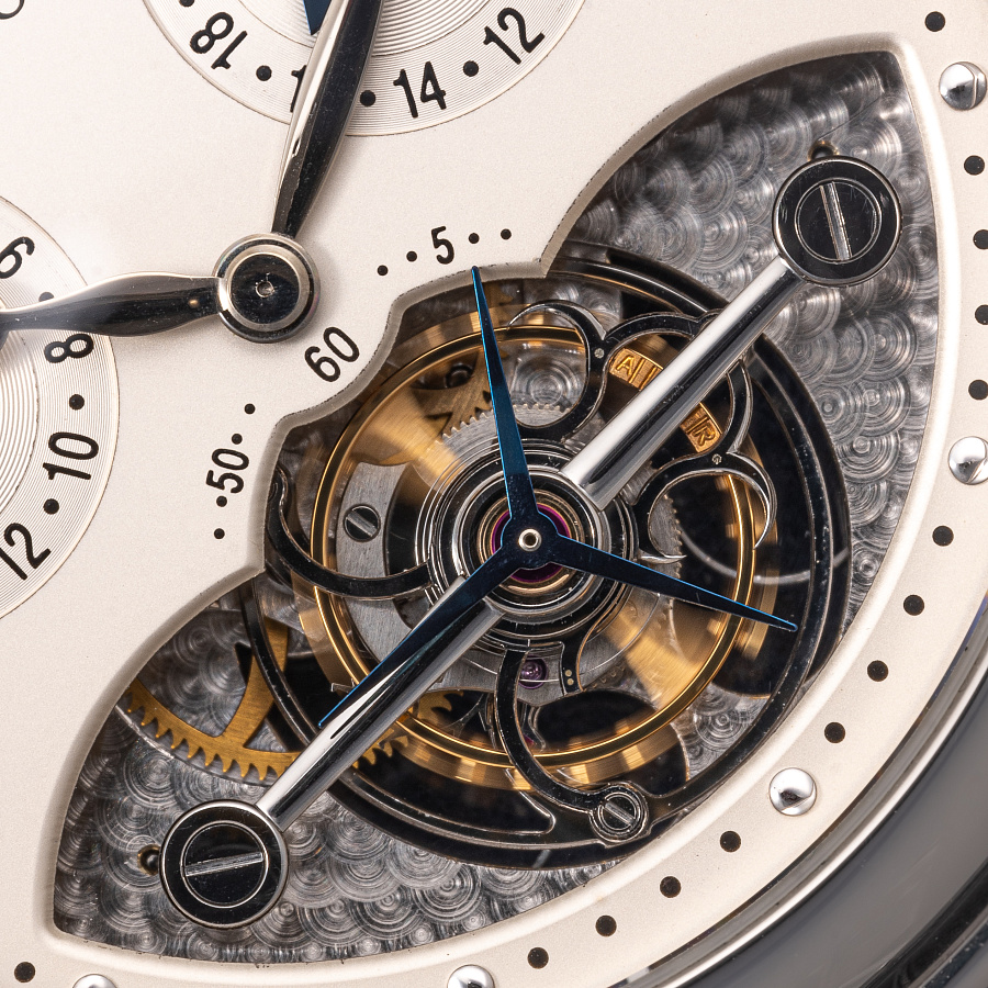 GMT II Tourbillon in Platinum by Christophe Claret