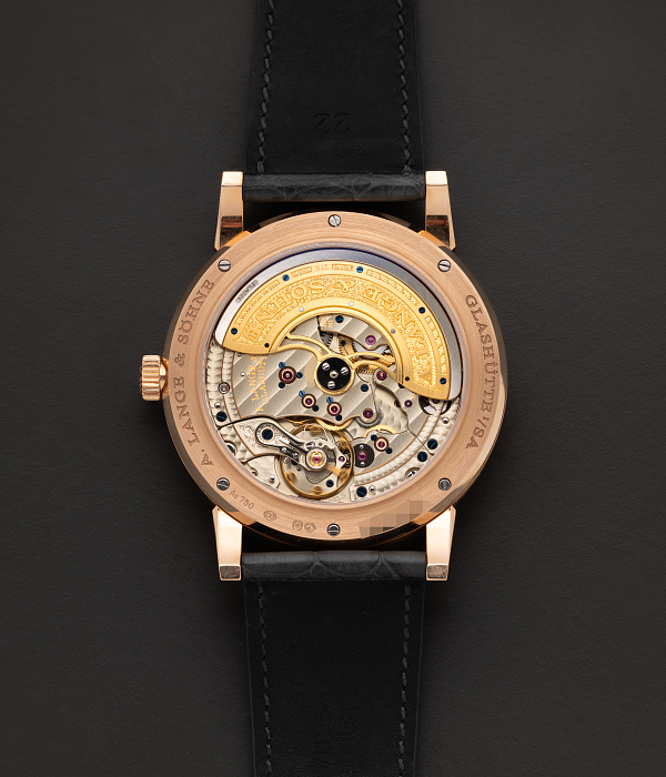 Lange 1 Perpetual Calendar in Rose Gold with Grey Dial