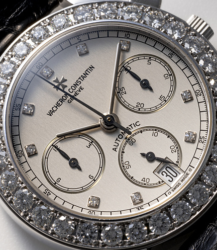 Classique Chronograph Limited Edition to 25 Pieces in White Gold with Diamonds