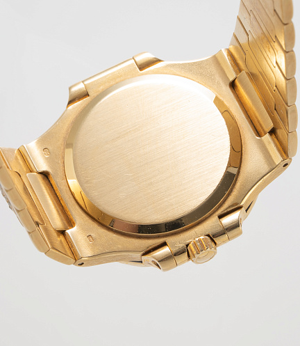 Nautilus with Diamonds in Yellow Gold "Doreé" Dial "Maradona"