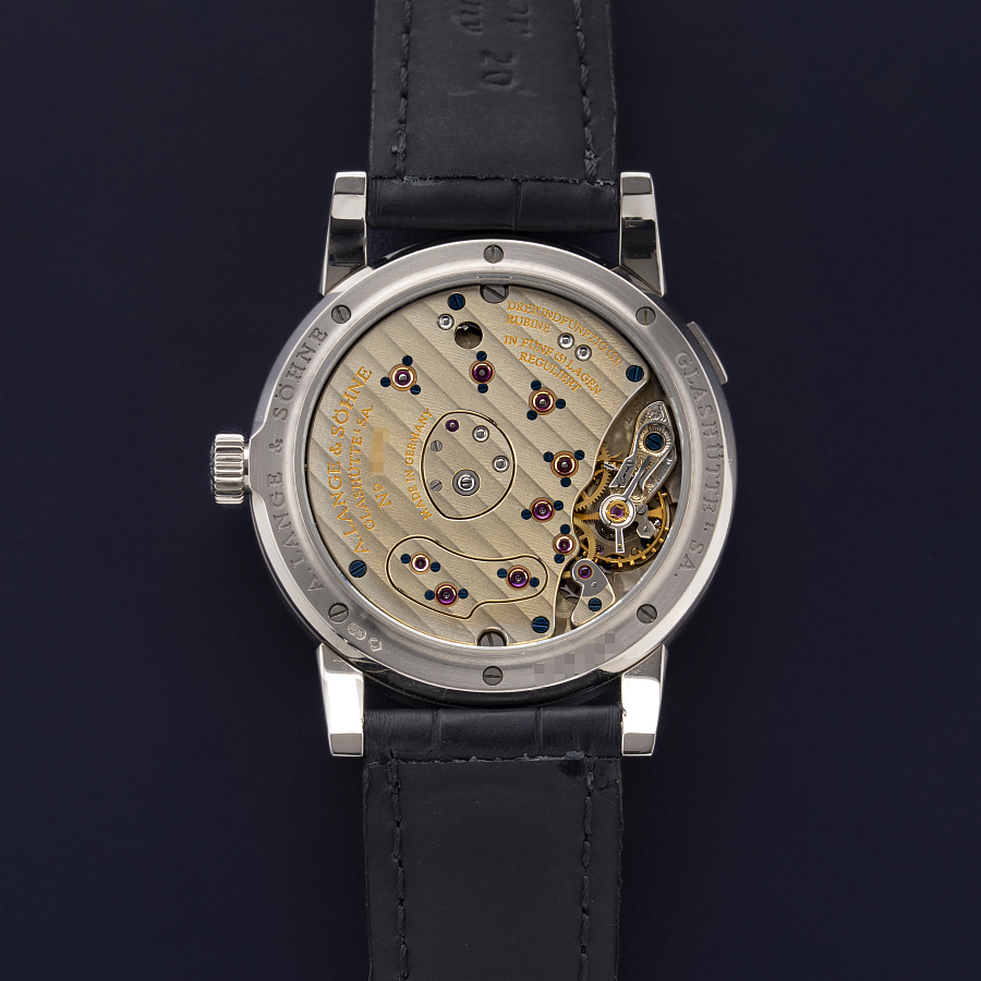 Lange 1 Soiree in White Gold with MOP Dial