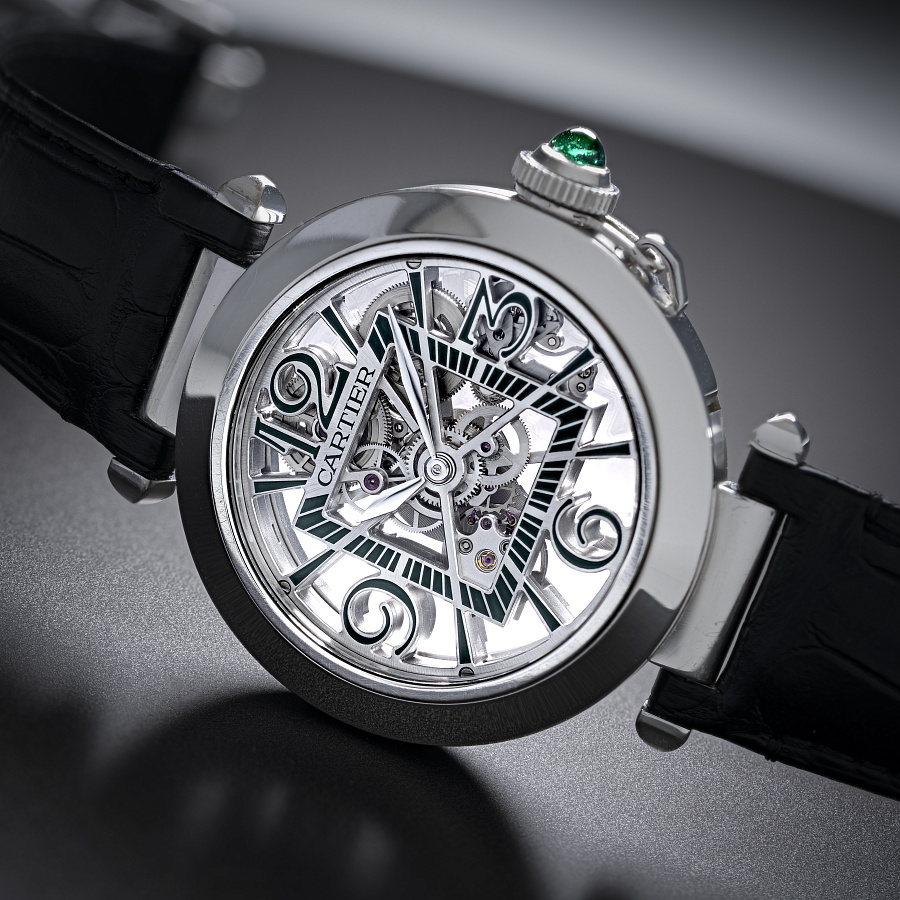 Limited Edition Pasha Skeleton Emerald