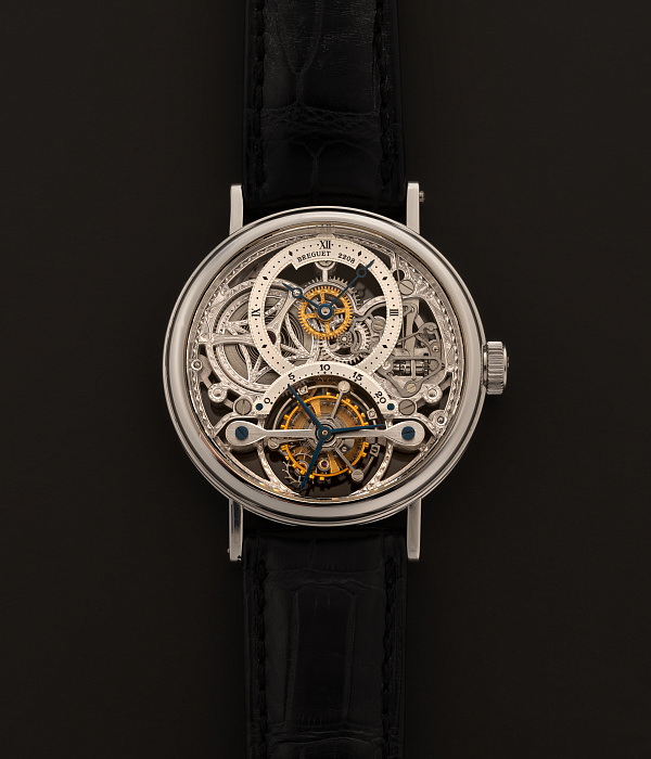 Breguet Classique Skeleton Tourbillon in Platinum