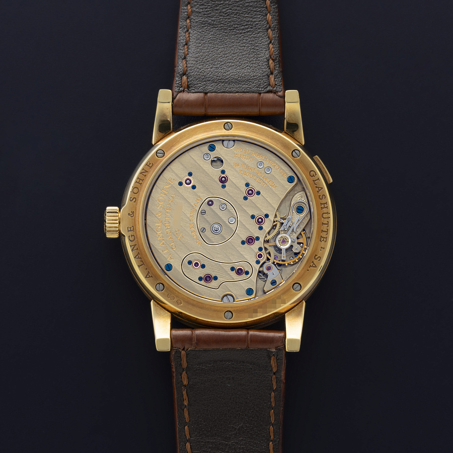 Lange 1 in Yellow Gold with Extract from Archives