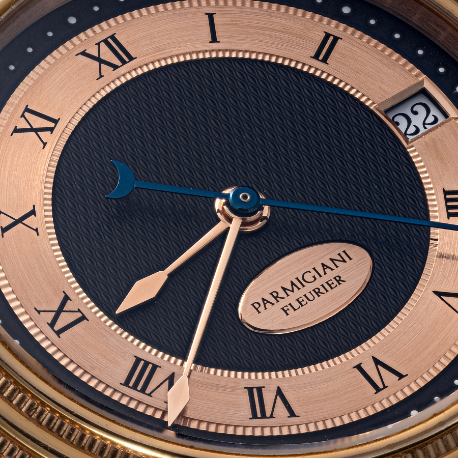 Toric in Rose Gold with Black Dial