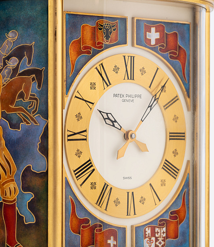 Dome Table Clock "700eme Anniversaire de la Confederation"