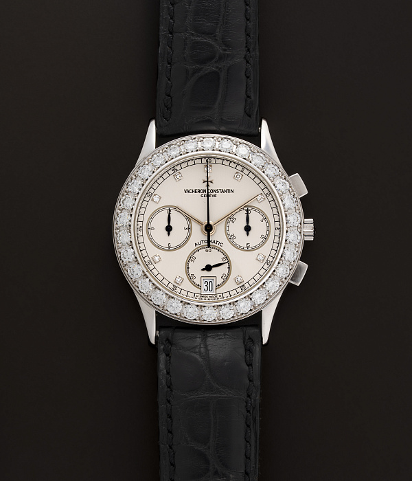 Classique Chronograph Limited Edition to 25 Pieces in White Gold with Diamonds