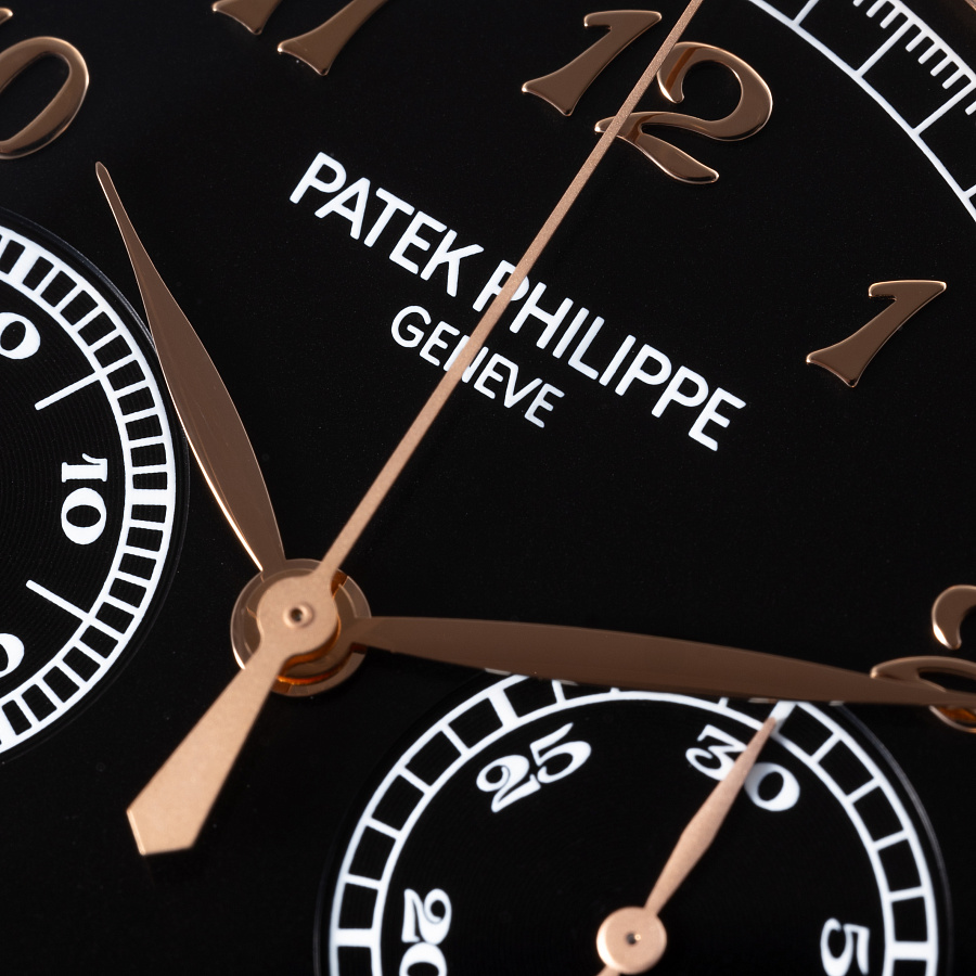 Chronograph in Rose Gold with Black Dial and Breguet Numerals
