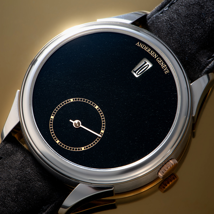 Jumping Hour with Black Jade Stone Dial "L'art des Heures Sautantes"