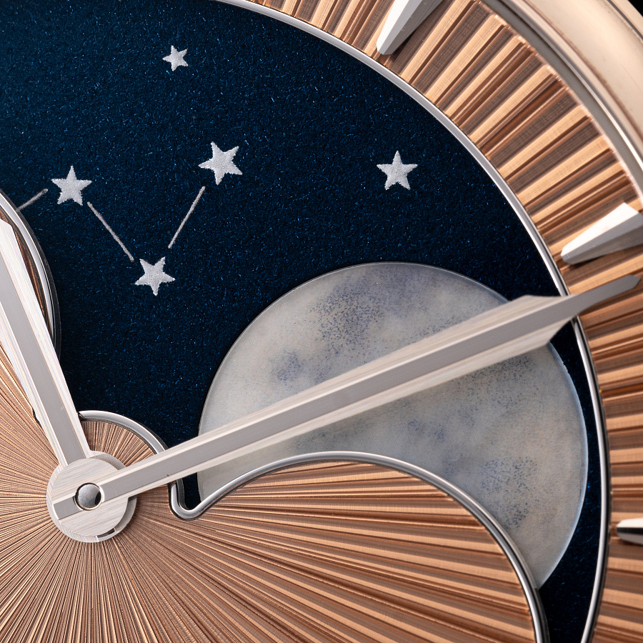 Perpetual Moon in Platinum with Salmon Dial