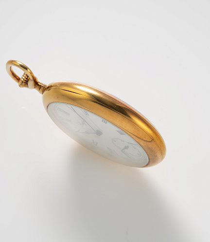 Lepine Pocket Watch with Enamel "El Cacharrero" by Francisco Goya