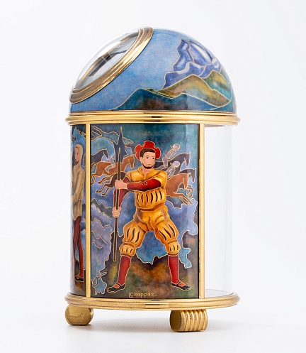 Dome Table Clock "700eme Anniversaire de la Confederation"