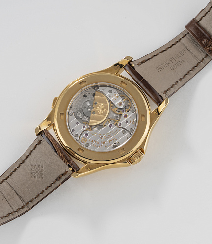 World Time in Yellow Gold with Enamel Dial