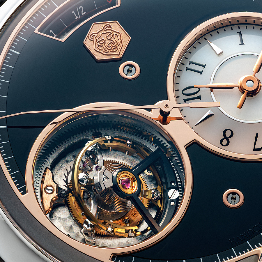 DC1 in Platinum with Onyx Dial and Opal Subdial ''L'Art du Tourbillon''