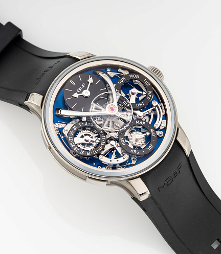 Legacy Machine Perpetual Calendar EVO in Zirconium with Blue Dial