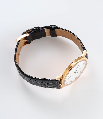 Calatrava with "Clous de Paris" in Rosegold
