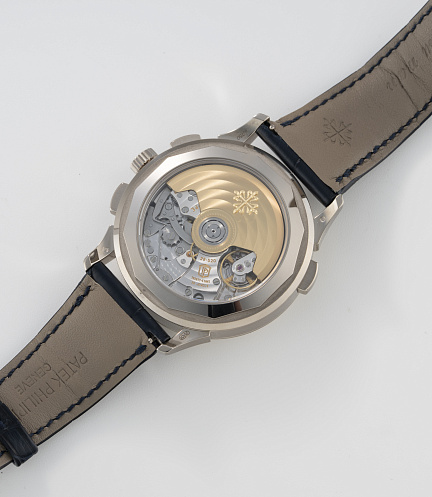 World Time Chronograph in White Gold