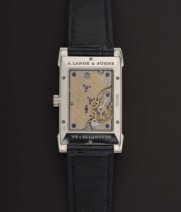 Cabaret in Platinum with Blue Dial