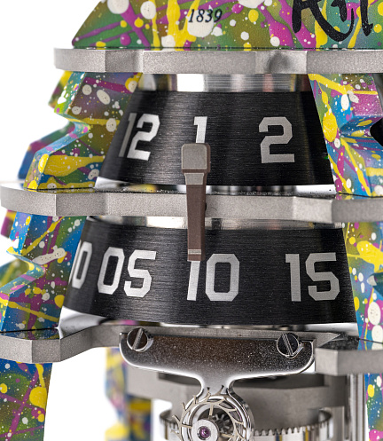 Hand-Painted Grenade "Make Art Not War"