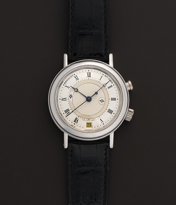 Classic Alarm in White Gold