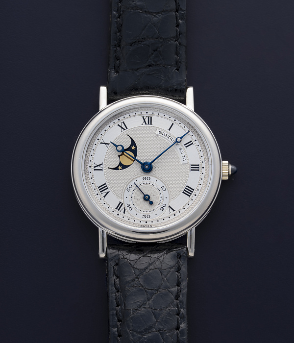 Classique Moonphase in White Gold