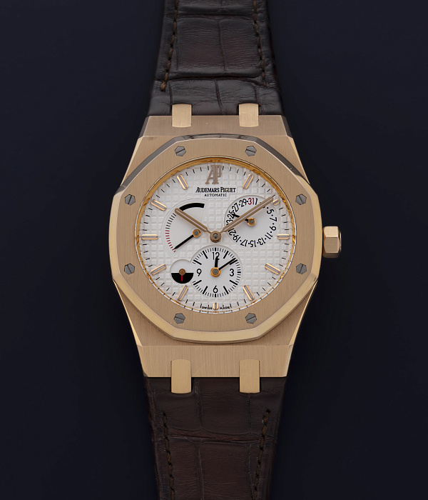 Royal Oak Dual Time in Rosegold