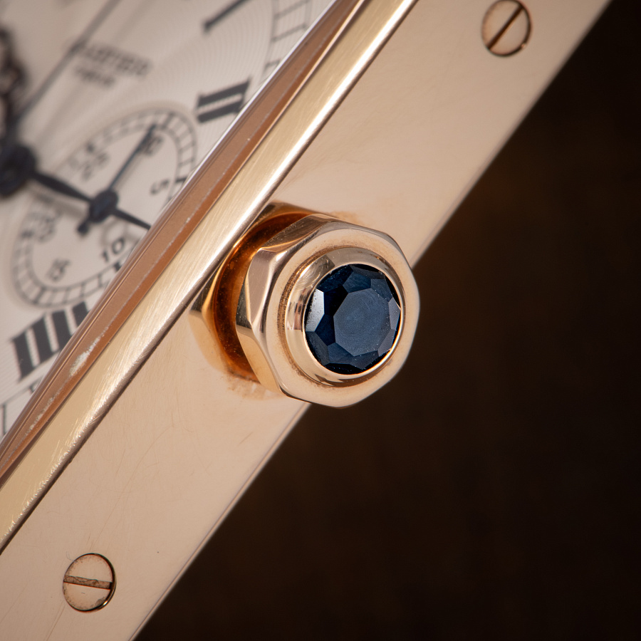 Tank Chronogrpah Monopusher in Rose Gold limited to 100 pieces