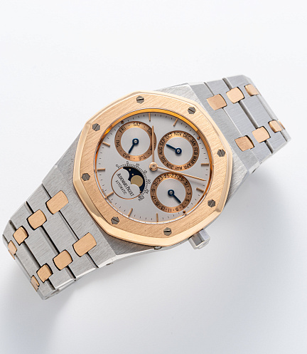 Royal Oak Perpetual Calendar in Rose Gold and Platinum