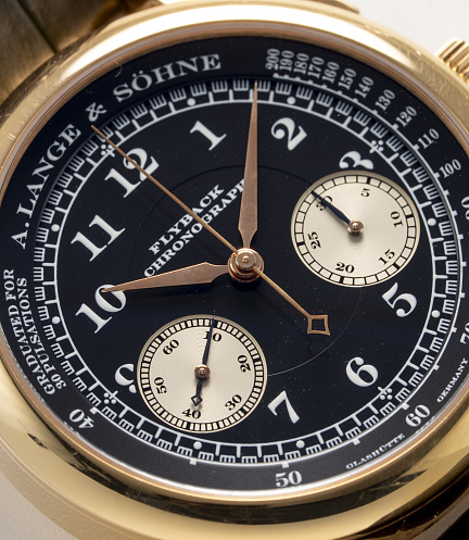 1815 Chronograph in Rose Gold with Black Dial