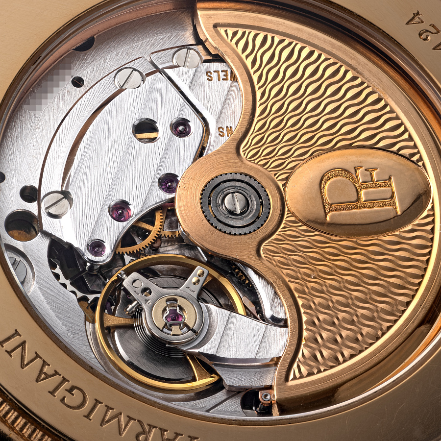 Toric in Rose Gold with Black Dial