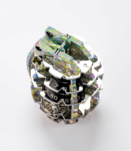 Hand-Painted Grenade "Make Art Not War"